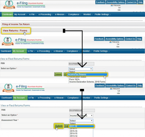 ITR-V Assessment Year